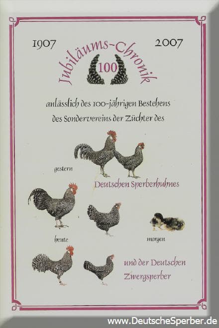 Deckblatt der Chronik 100 Jahre